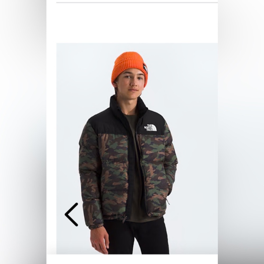 NOT FOR SALE
NORTH FACE Teen LG - 1996 Retro Nupse Jacket. Boys 14/16. Camo